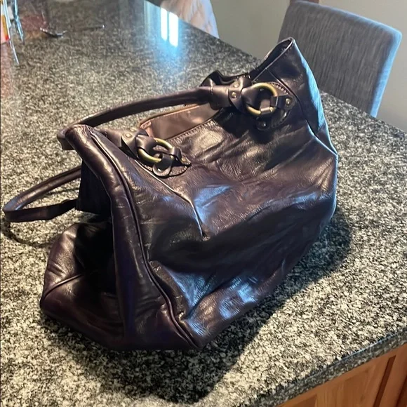 Falorni  Italia Leather Handbag - Picture 7 of 7